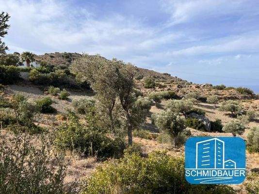 Kreta, Triopetra: Atemberaubendes Grundstück mit Baugenehmigung zu verkaufen