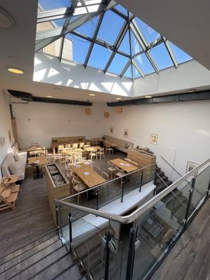 Galerie mit toller Lichtkuppe