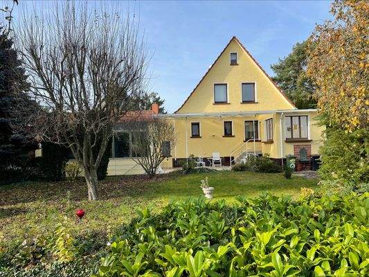 Rückseite des Hauses