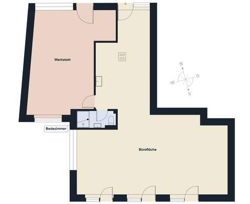 Grundriss ohne Maßstab