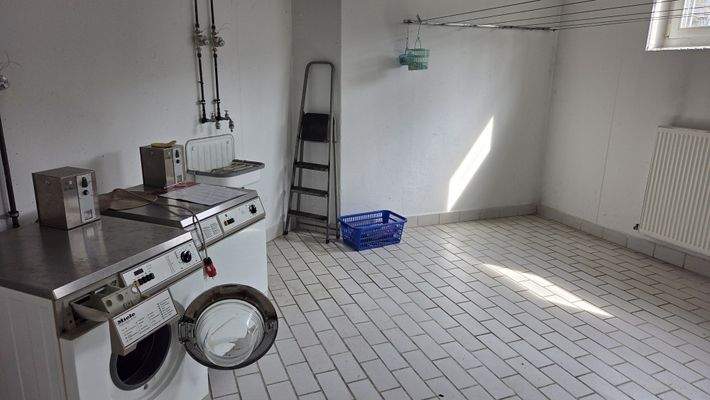 Wäschraum der Hausgemeinschaft