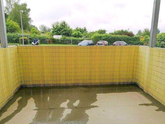 Westbalkon zur Hofseite