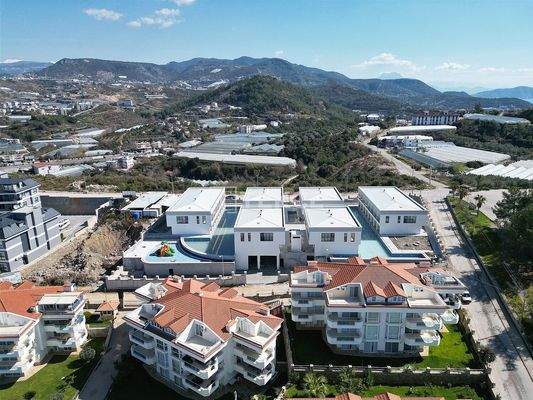 Luxury Properties with Spacious Design in Alanya Konaklı
