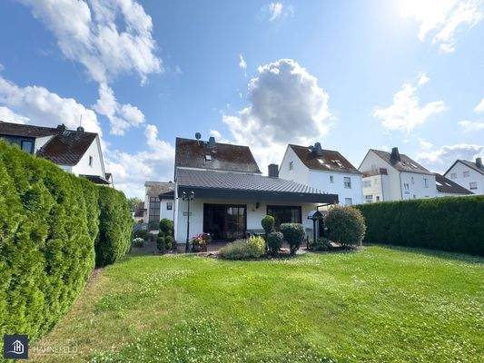 Rückseitige Objektansicht