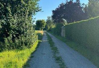 Zuwegung zum Bauplatz 