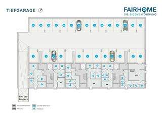 Tiefgaragenplan Haus 2