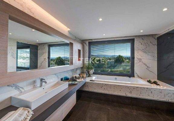 Castle View and Private Pool Detached Villas in Bodrum