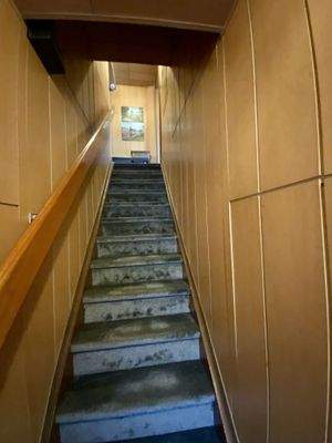 Treppenaufgang zum Obergeschoss