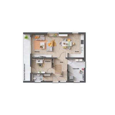 Grundriss_Einfamilienhaus_Flair_134_Novo_überdachteTerrasse_EG_1024 (2)