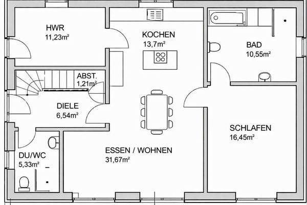 Grundriss (Erdgeschoss)