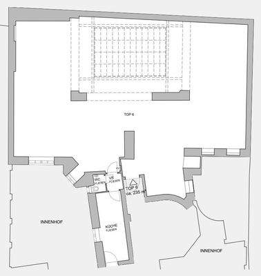 Erdgeschoss-Abstellfläche 
