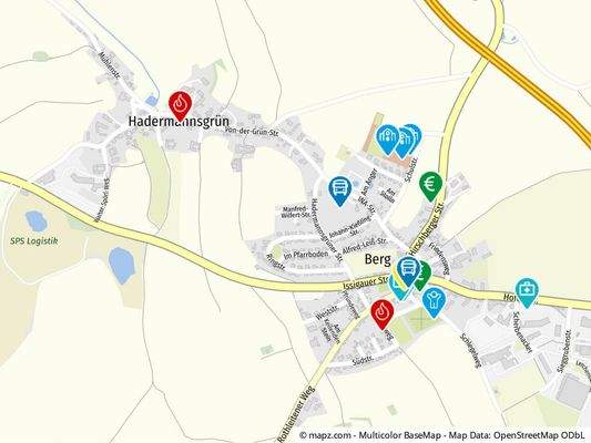 Geolyzer Kartenausschnitt