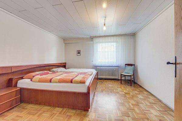 Schlafraum im Erdgeschoss 