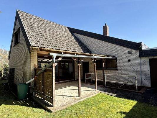 Blick auf die Terrasse