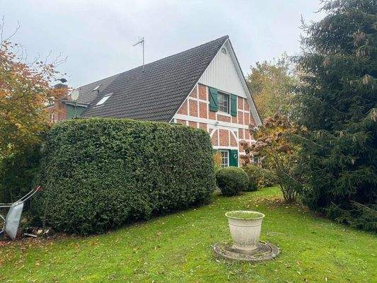 Hausansicht vom Garten Haus 2