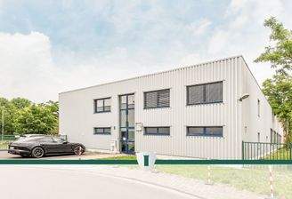 Eingang Bürokomplex