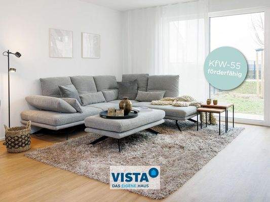 KfW55 förderfähig - Wohnzimmer