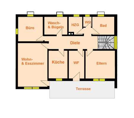 Grundriss - Erdgeschoss