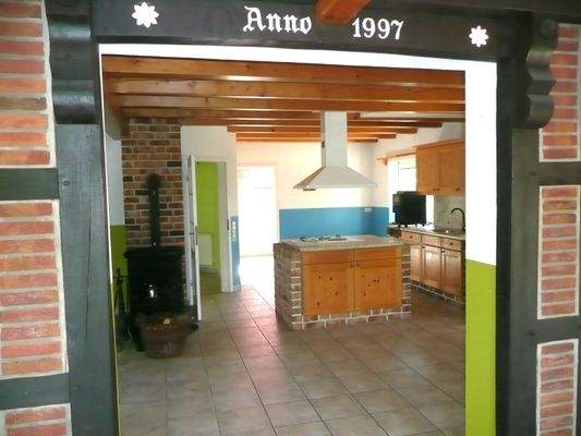 Wir schauen  ins Haus !