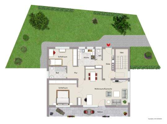 Grundriss Erdgeschoss