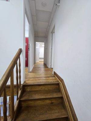 Aufgang Sozialräume und Dienstappartements