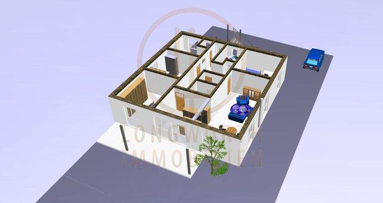 Hofeinfahrt-mit-Parkplatz