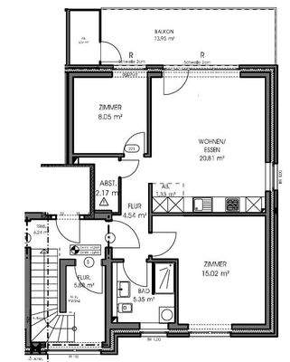 Grundriss Hagener Duo