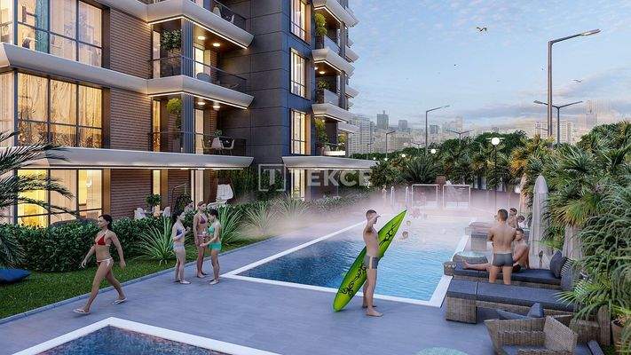 Spacious Flats with En-Suite Bathrooms in Aksu Antalya