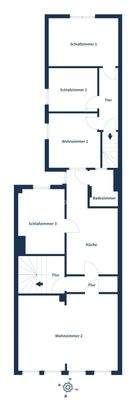 W2&W3 Grundriss 1. OG