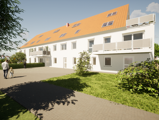 Ostansicht/Hauseingang