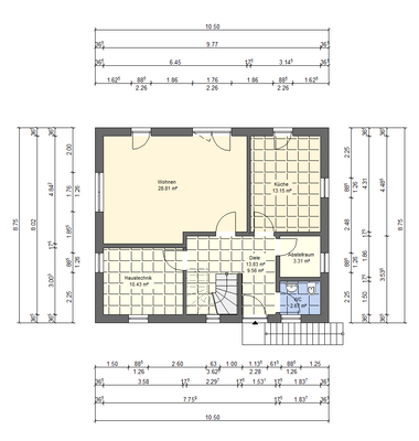 Grundriss Erdgeschoss