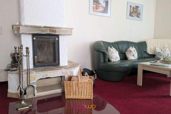 Kamin im Erdgeschoss