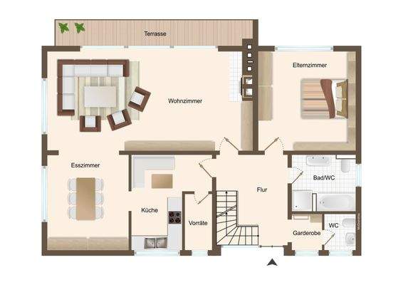 Grundriss Erdgeschoss