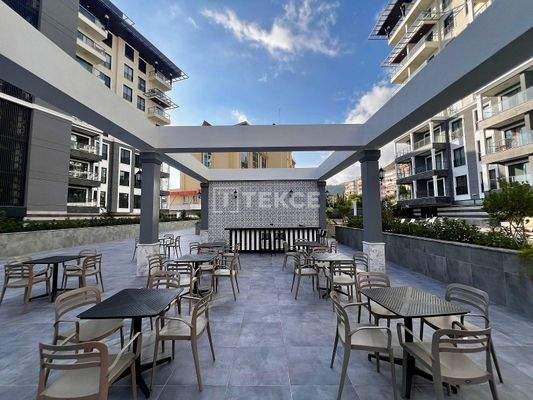 Chic Design Flat in a Complex with Extensive Facilities in Alanya