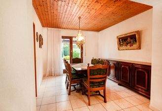 Essbereich vor der Terrasse