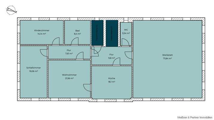 Obergeschoss (Bestand)