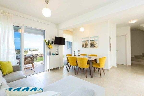 Kreta, Asprouliani: Schönes Haus in toller Anlage mit Meerblick zu verkaufen