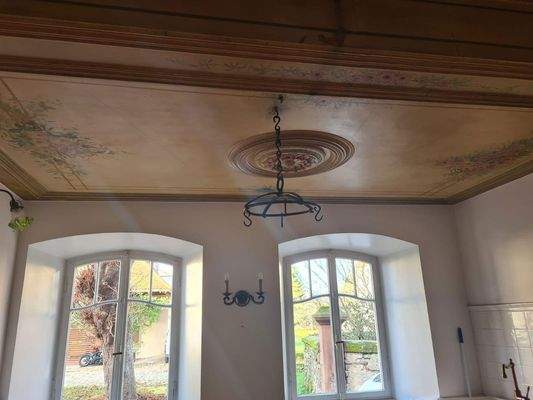 Küchendecken Malerei