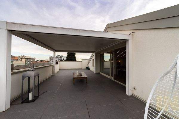 Luxuswohnung in Udine über 2 Etagen mit Panoramablick