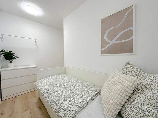 Minimalistisches Schlafzimmer