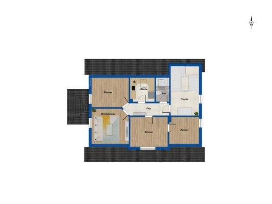 Grundriss Dachgeschoss