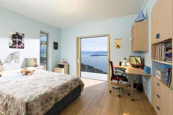 Kreta, Schisma Eloundas: Beeindruckende Villa mit herrlichem Meerblick und Pool zu verkaufen