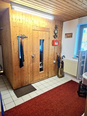 Sauna im Souterrain