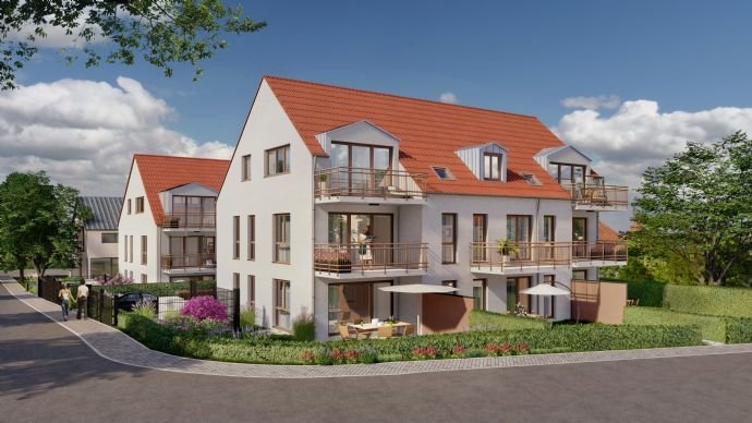 +++Neubau-Erstbezug ruhiges Wohnen in PAF-OT Niederscheyern/EG/2,5 ZKB/64 m² Wfl./Terrasse+++