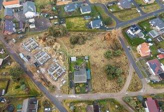 Luftansicht von Osten