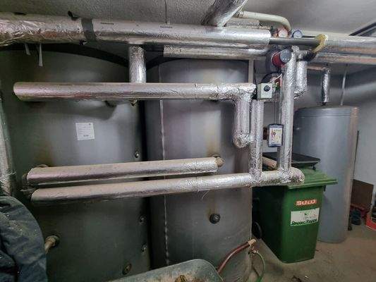 Wasserspeicher mit Solarvorbereitung