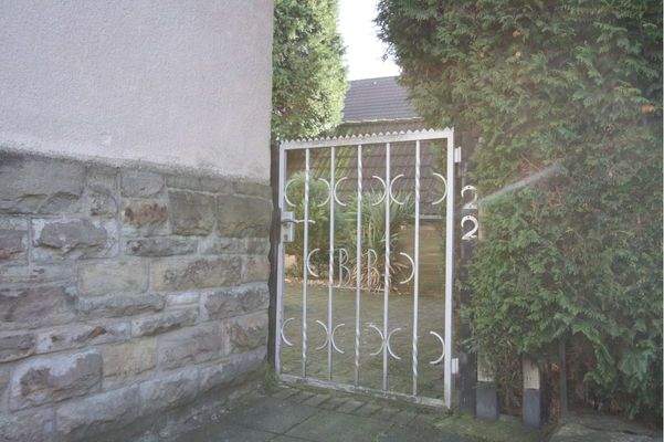 Garten nicht einsehbar