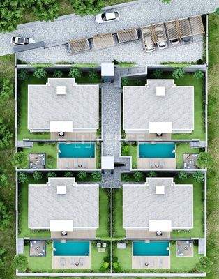 Stylish Villas with Sea and City Views in Alanya Bektaş