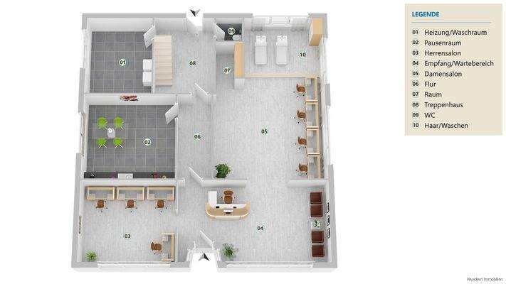 Grundriss Gewerbefläche