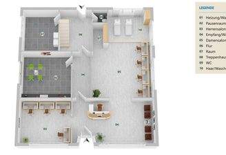 Grundriss Gewerbefläche